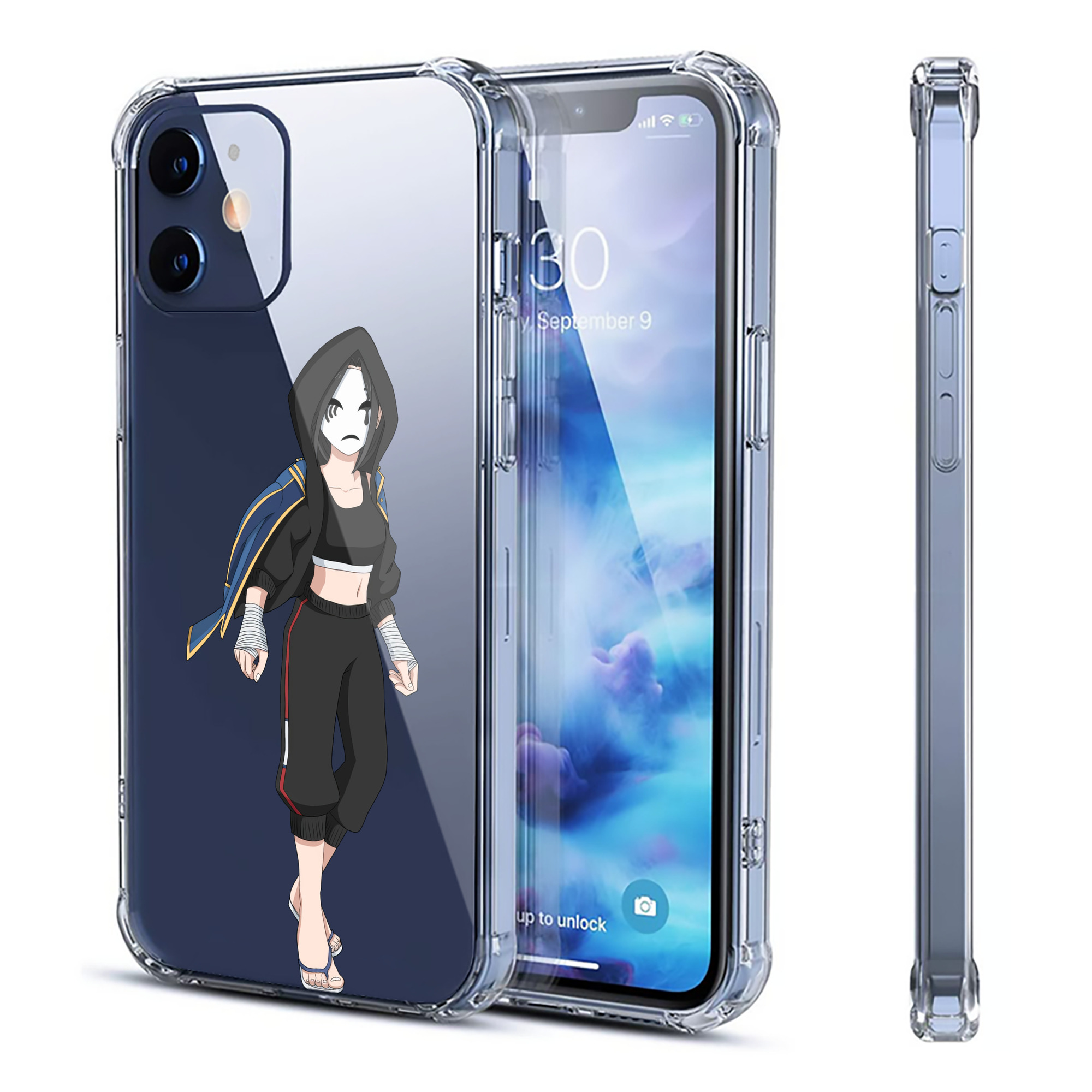 （画像用） 東京リベンジャーズ Tokyo Revengers 【iPhone 12シリーズ対応】透明スマホケース（クリアソフトケース）